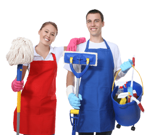 Cleaning team