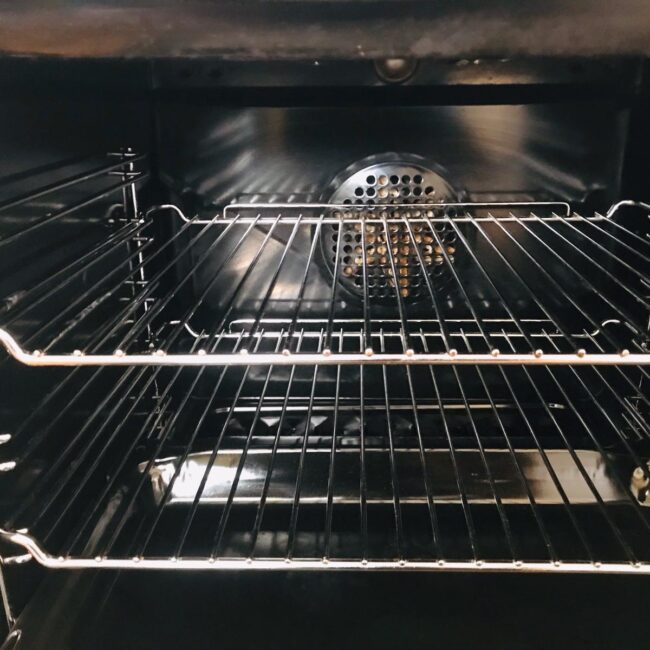Oven clean after
