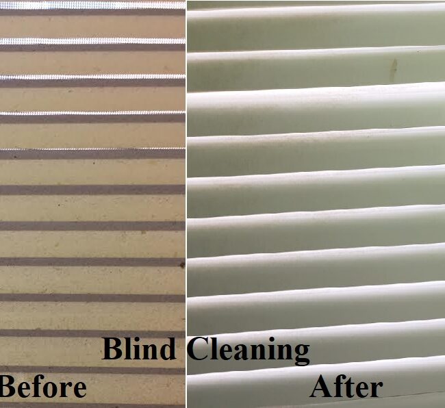 Blinds cleaning