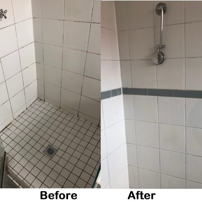 bathroom tiles grout